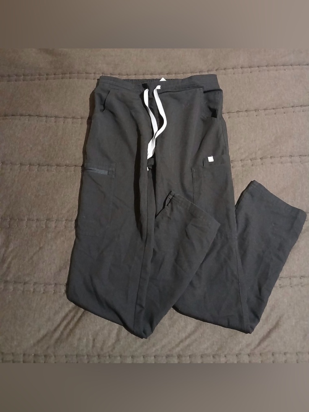 Figs Scrub Black Yola Pants Womens XS